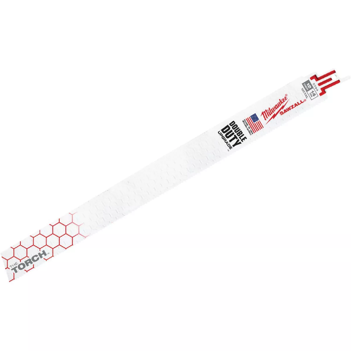 Milwaukee SAWZALL The TORCH 12 In. 14 TPI Metal Demolition Reciprocating Saw Blade (Bulk)