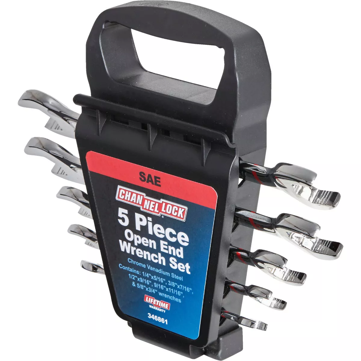 Channellock Standard Open End Wrench Set (5-Piece) - photo 3