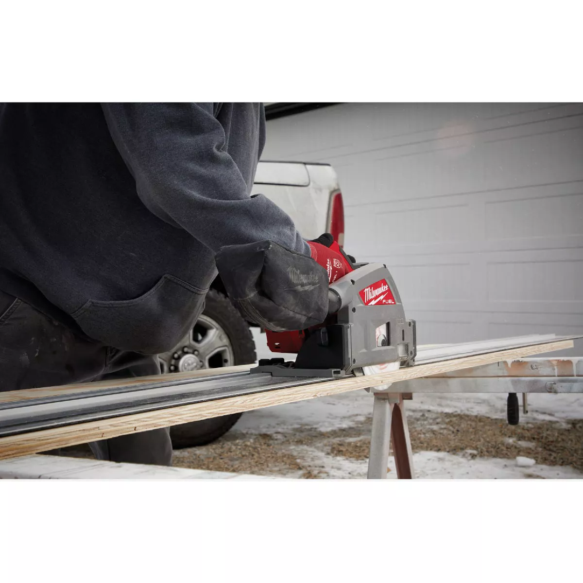 Milwaukee M18 FUEL Brushless 6-1/2 In. Cordless Plunge Track Saw (Tool Only) - photo 3