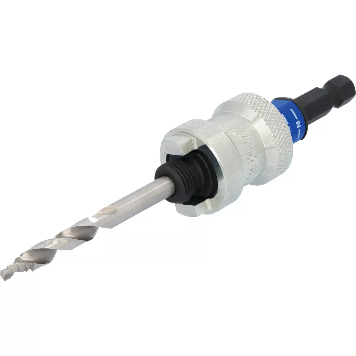 Lenox SNAP-BACK 3/8 In. Hex Shank Quick Change Hole Saw Arbor Fits 9/16 In. to 1-3/16 In. Hole Saws - photo 2