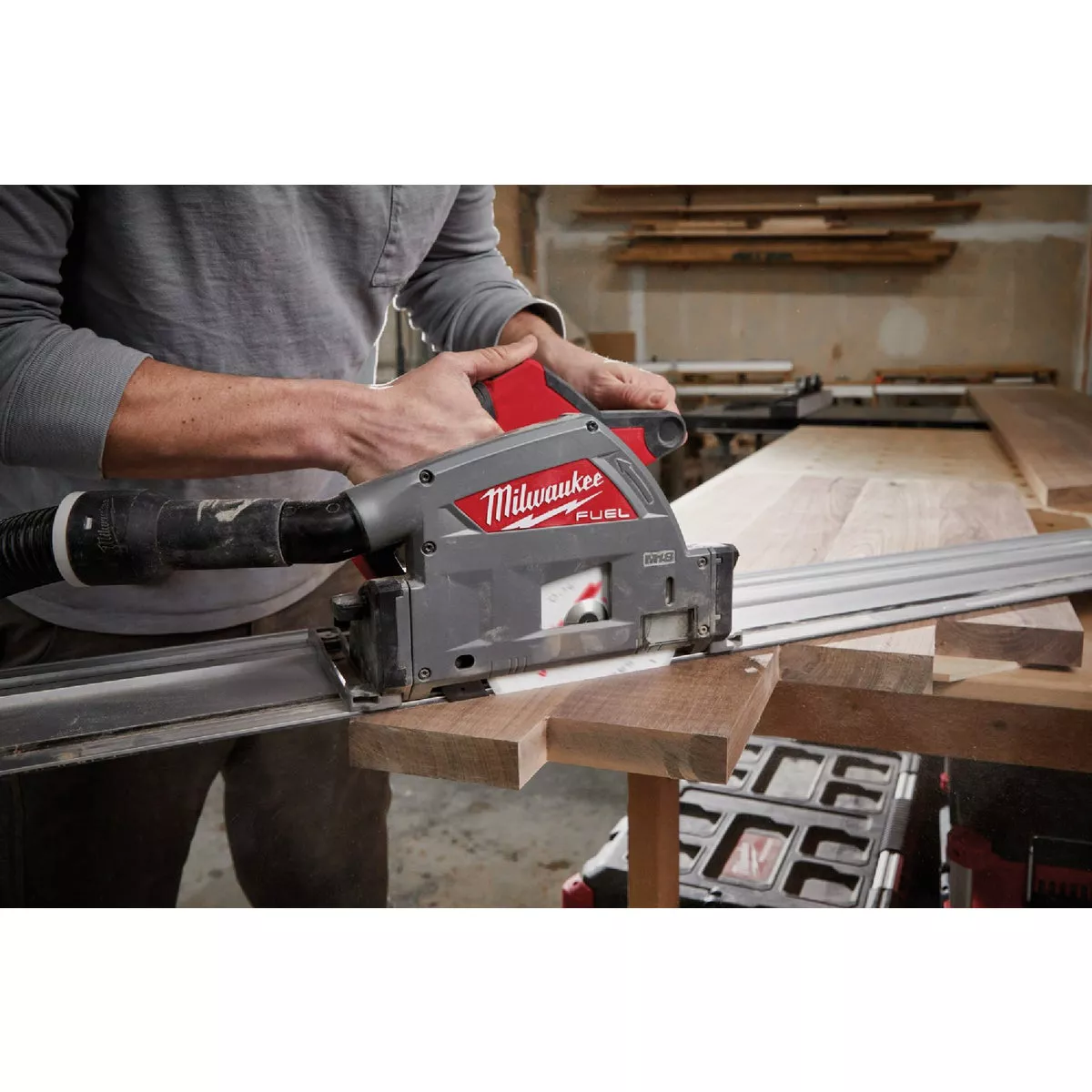 Milwaukee 106 In. Track Saw Guide Rail - photo 5
