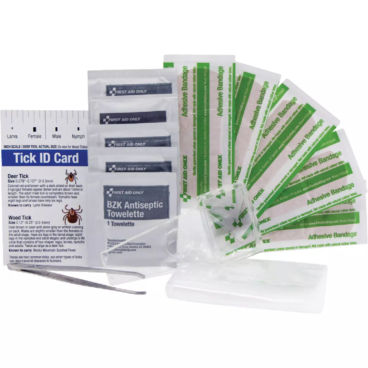 Pac-Kit Medical Tick & Splinter Removal Kit (15-Piece) - photo 2