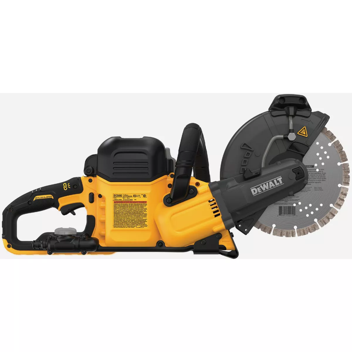 DEWALT FLEXVOLT 60V MAX Brushless 9 In. Cordless Cut-Off Saw Kit with (2) FLEXVOLT 9.0 Ah Batteries & Charger - photo 3
