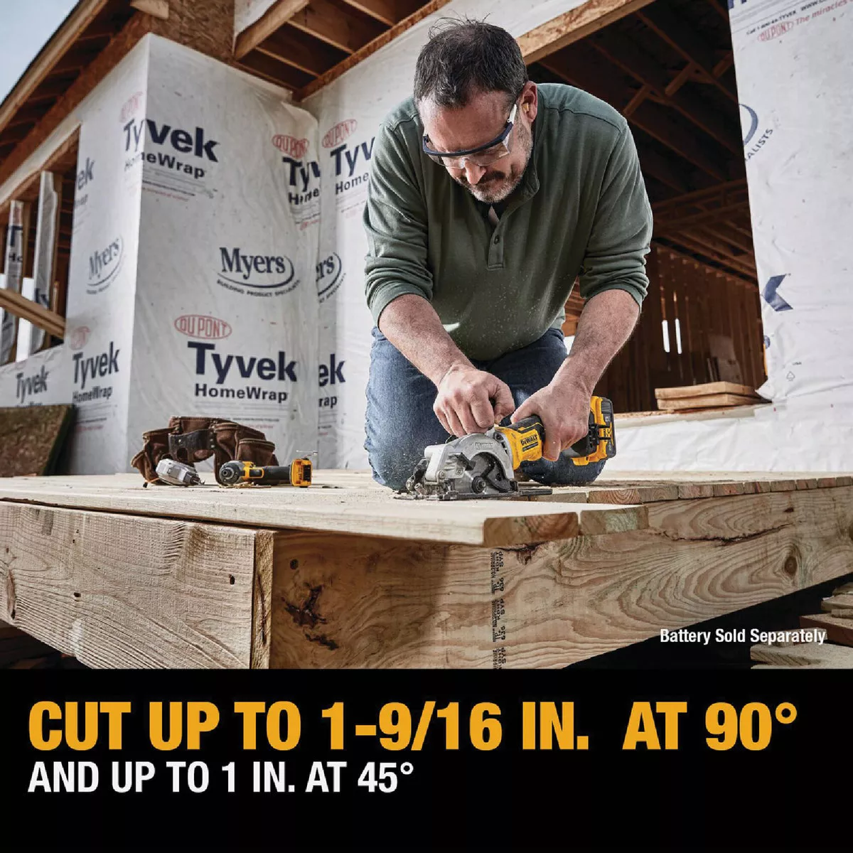 DEWALT ATOMIC 20V MAX Brushless 4-1/2 In. Compact Cordless Circular Saw (Tool Only) - photo 7