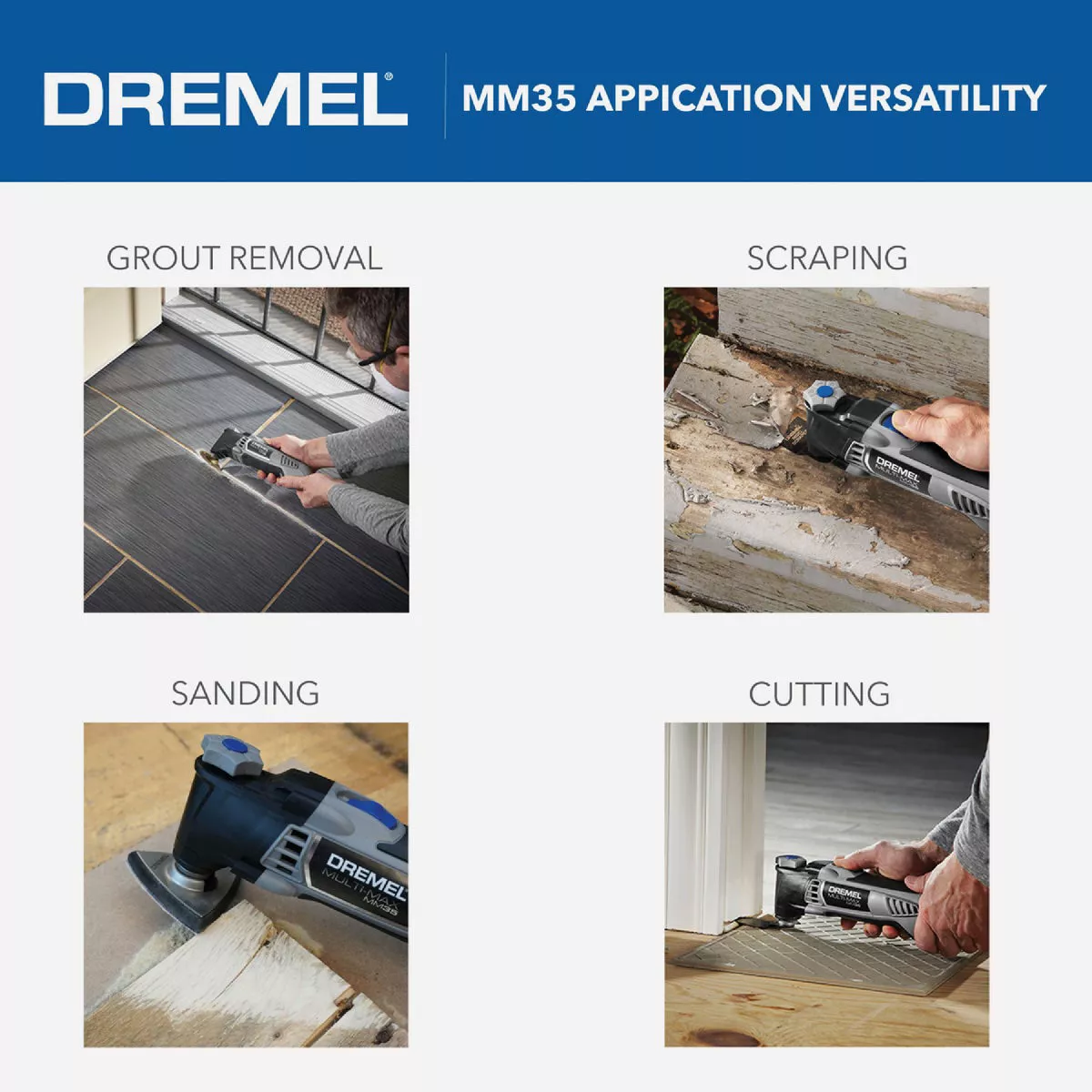Dremel Multi-Max 3.5-Amp Oscillating Tool Kit - photo 7