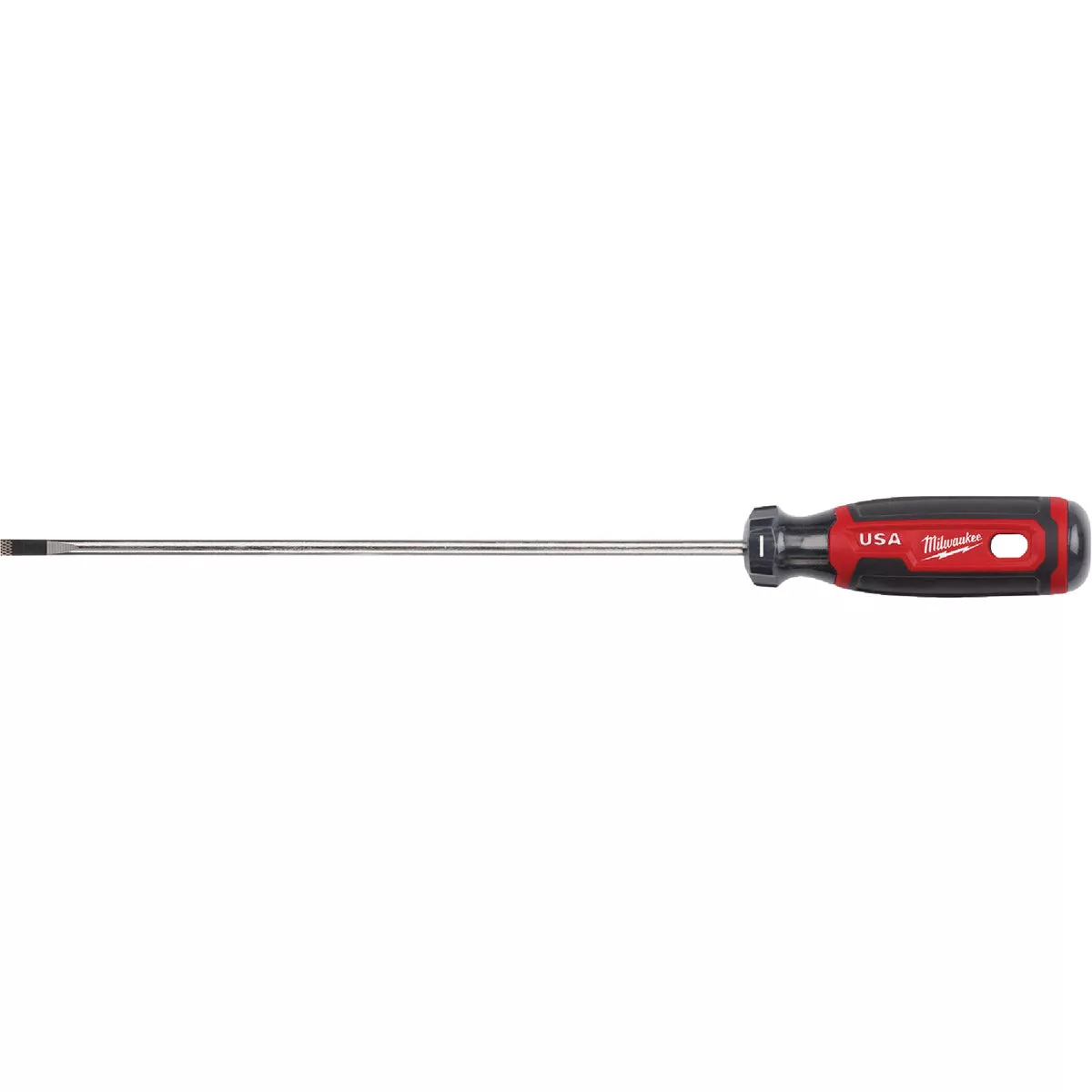 Milwaukee 3/16 In. x 8 In. Cushion Grip Cabinet Tip Slotted Screwdriver (USA) - photo 3