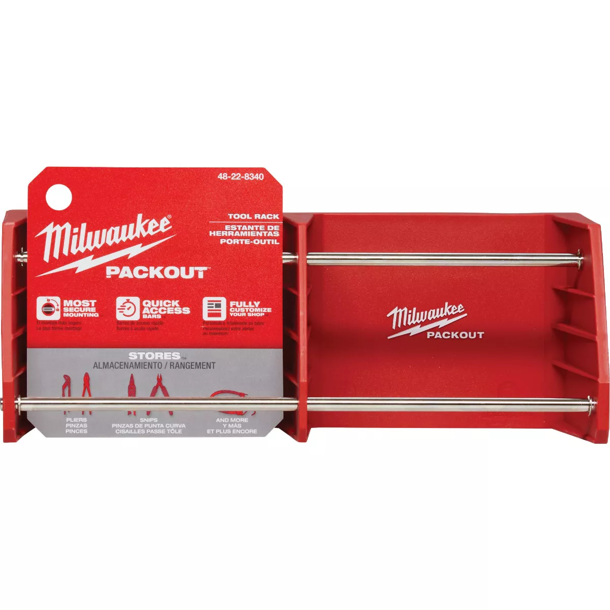 Milwaukee PACKOUT Tool Rack - photo 2
