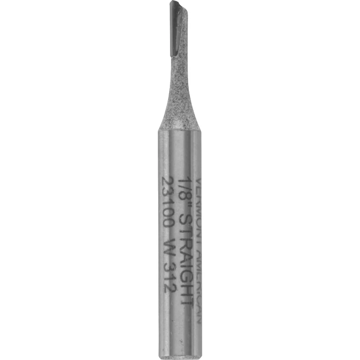Vermont American Carbide Tip 1/8 In. Straight Bit