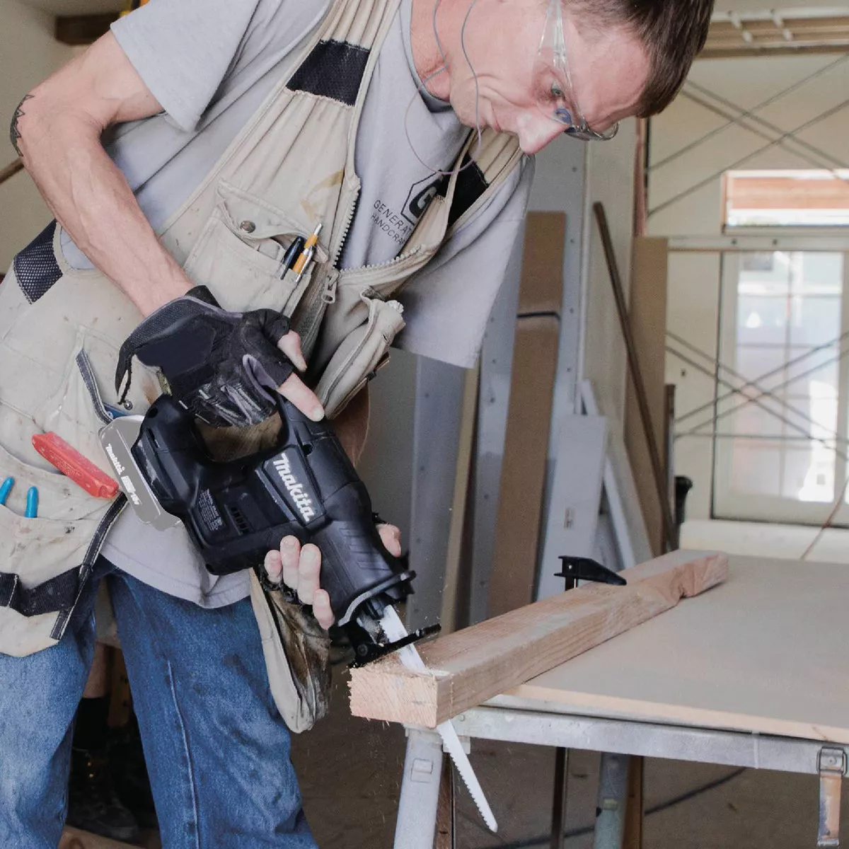 Makita 18 Volt LXT Lithium-Ion Brushless Sub-Compact Cordless Reciprocating Saw (Tool Only) - photo 5