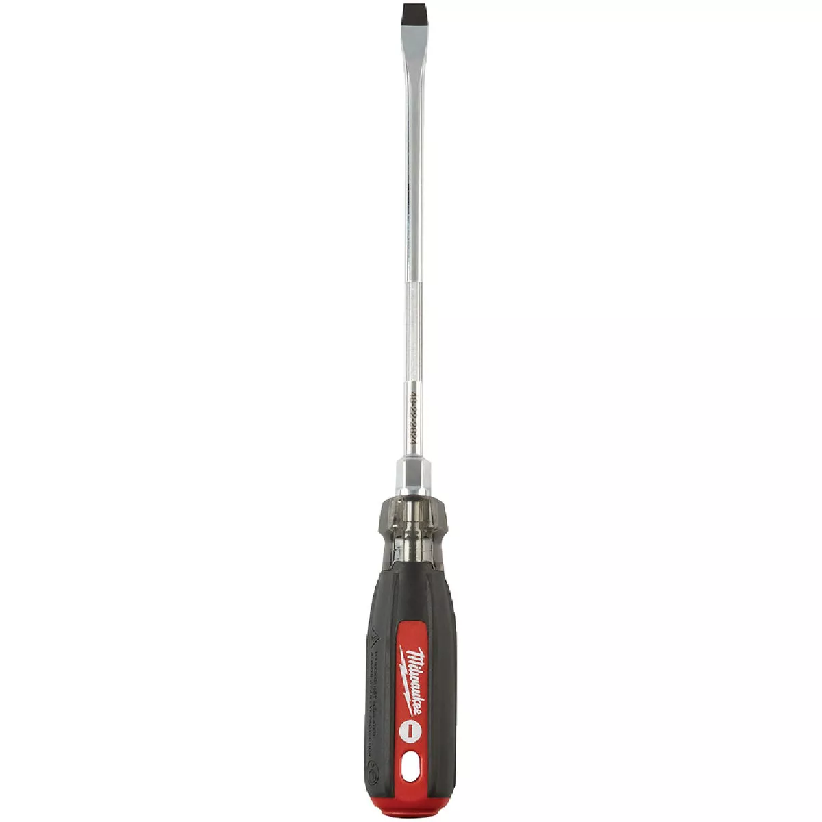 Milwaukee 3/8 In. x 8 In. Cushion Grip Slotted Screwdriver