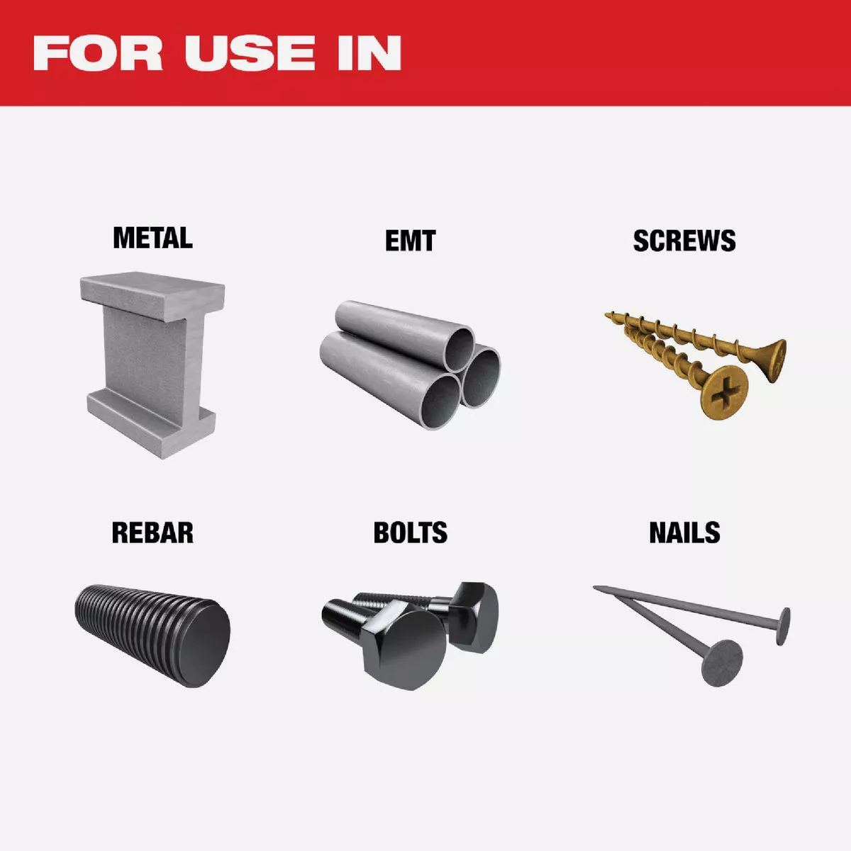 Milwaukee NITRUS CARBIDE 1-3/8 In. Extreme Metal Universal Fit OPEN-LOK Oscillating Blade (10-Pack) - photo 4