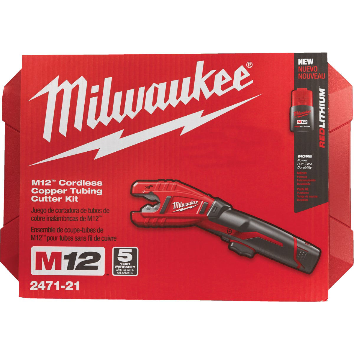 Milwaukee M12 12 Volt Lithium-Ion Copper Cordless Pipe Cutter Kit Do it  Best