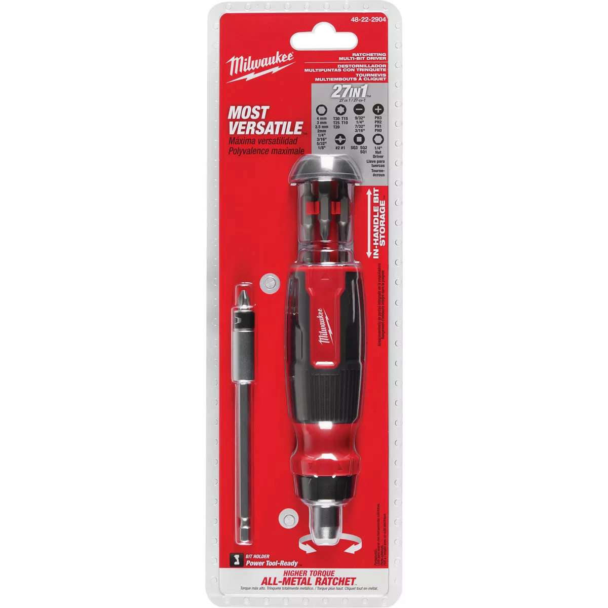 Milwaukee 27-in-1 Multi-Bit Ratcheting Screwdriver - photo 7