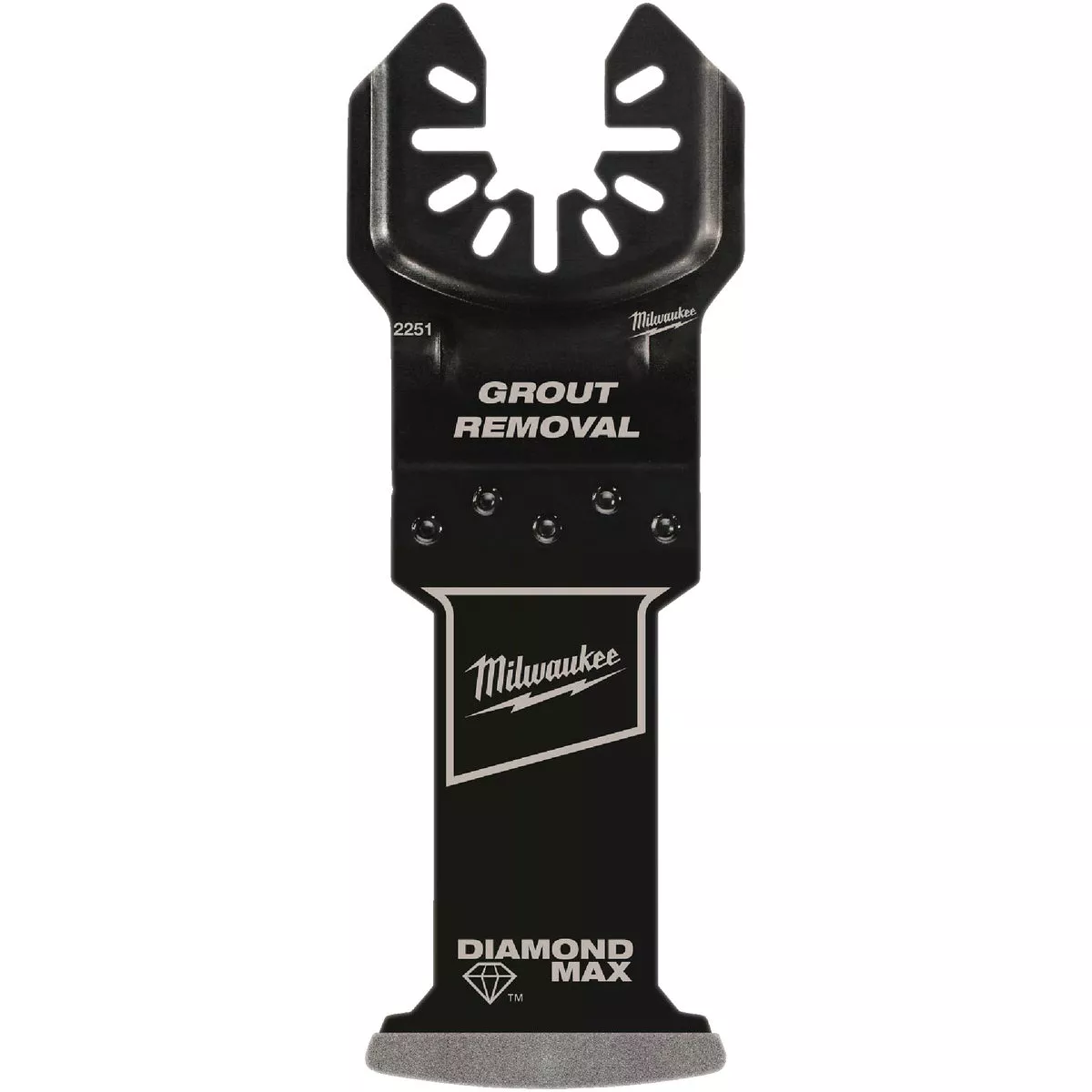 Milwakee DIAMOND MAX Grit Grout Removal Multi-Tool Plunge Oscillating Blade