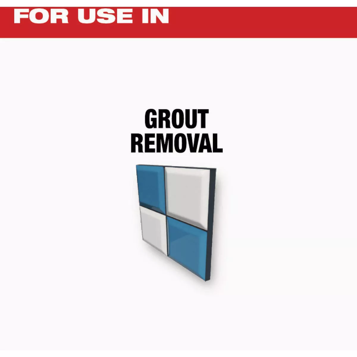 Milwakee DIAMOND MAX Grit Grout Removal Multi-Tool Plunge Oscillating Blade - photo 2