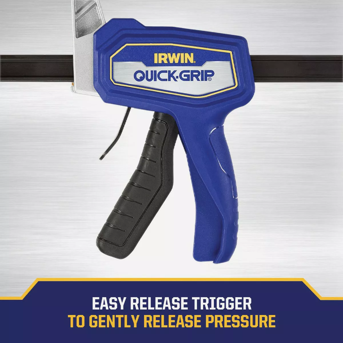 Irwin QUICK-GRIP 12 In. Medium Duty Hybrid Bar Clamp - photo 5
