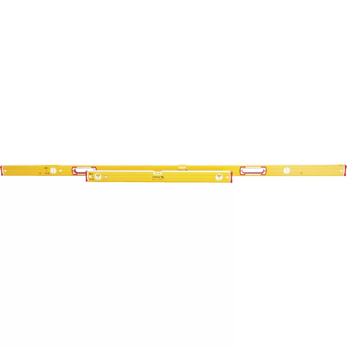 Stabila 78 In. and 32 In. Aluminum Magnetic Box Level 2 Piece Set - photo 3