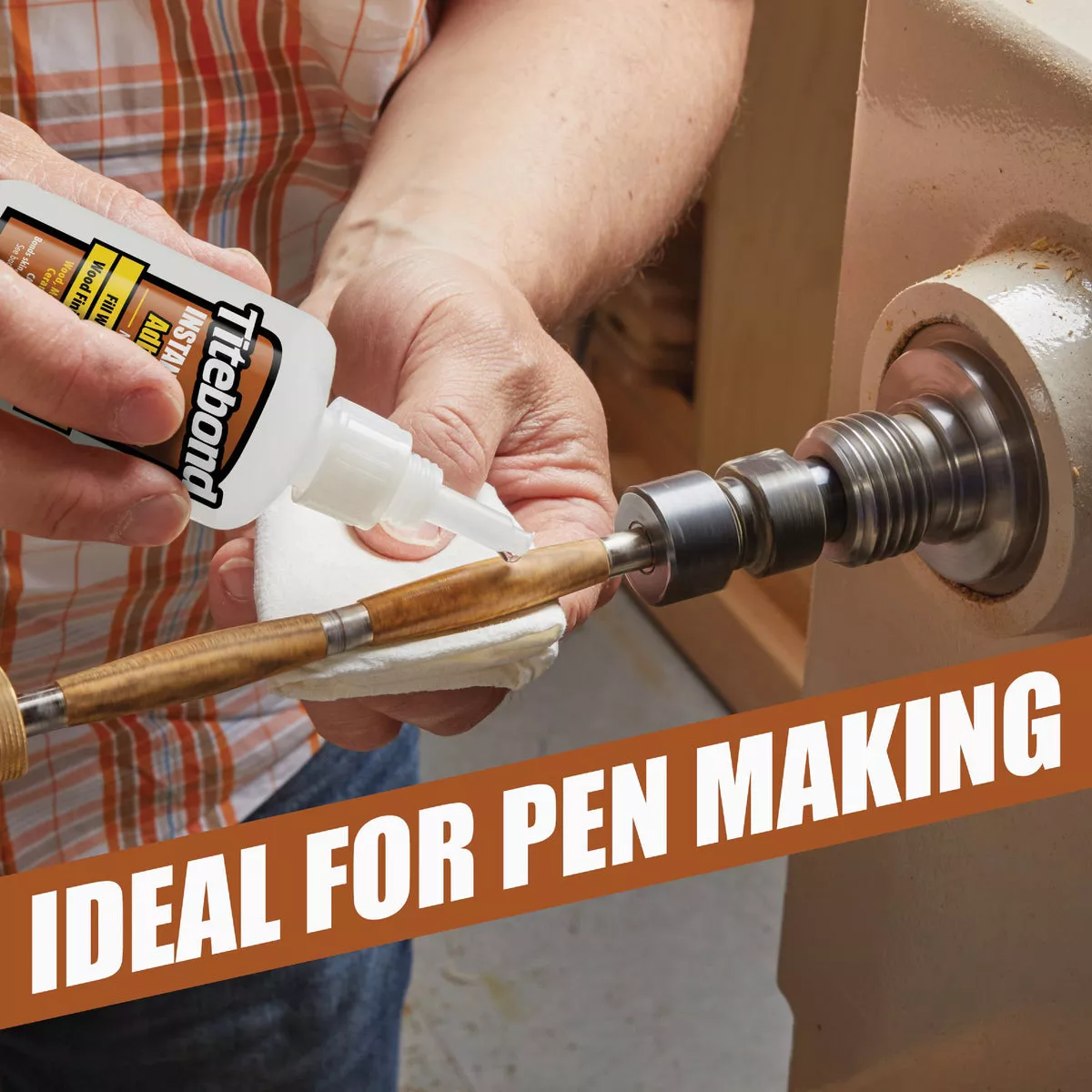 Titebond 2 Oz. Instant Bond Medium Viscosity CA Wood Glue - photo 3