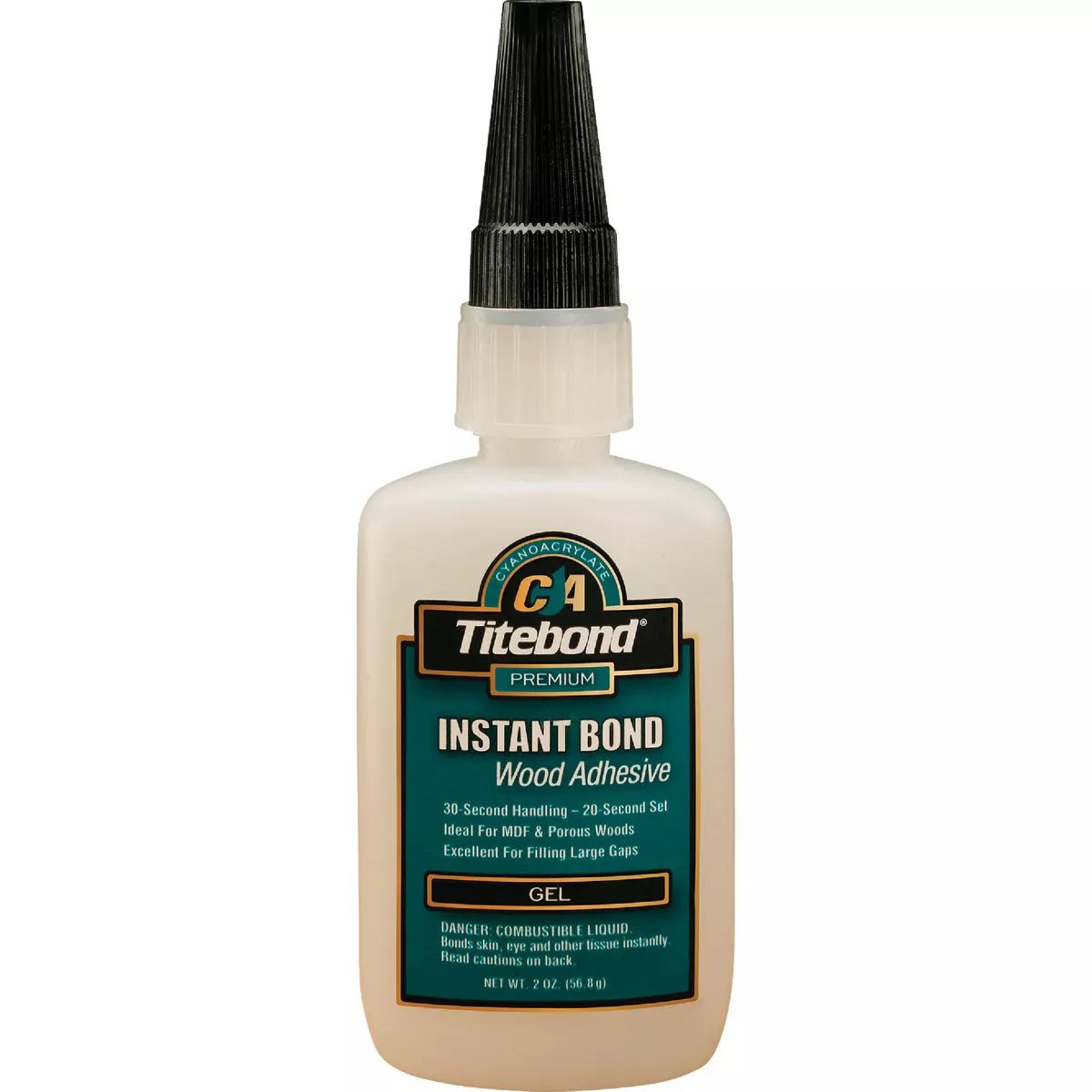 Titebond 2 Oz. Instant Bond Gel Viscosity CA Wood Adhesive Gel
