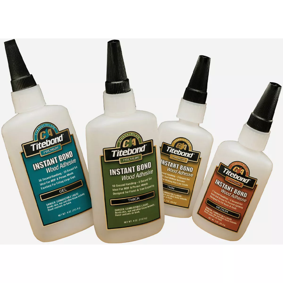 Titebond 2 Oz. Instant Bond Gel Viscosity CA Wood Adhesive Gel - photo 2