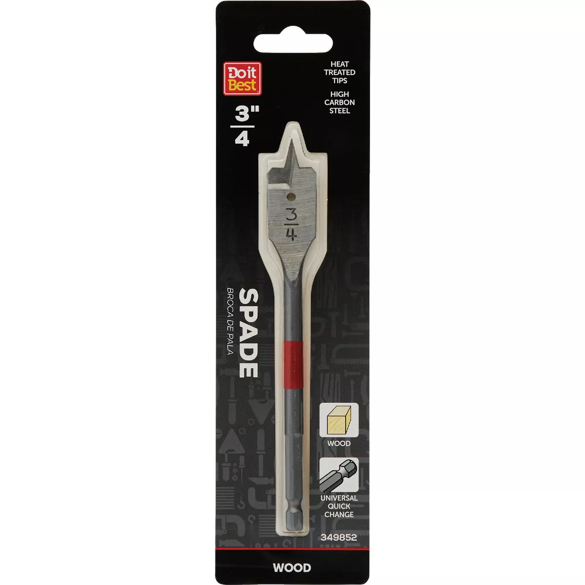 Do it Best 3/4 In. x 6-1/4 In. Spade Bit