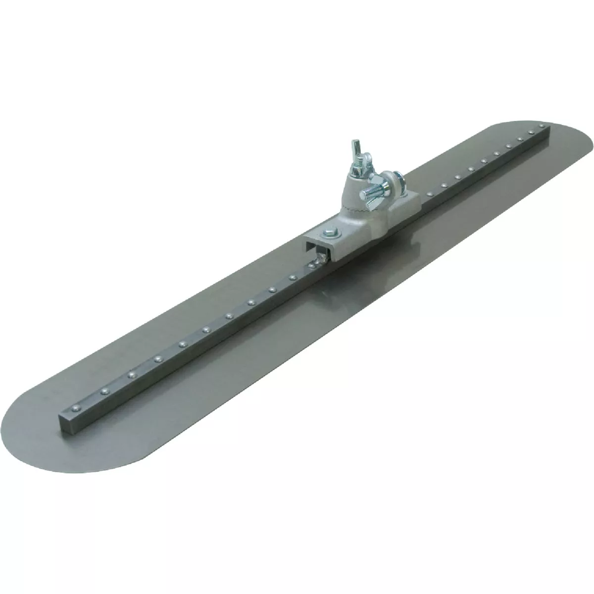 Marshalltown QLT 5 In. x 36 In. Round End Fresno Finishing Trowel with Bull Float Bracket Handle