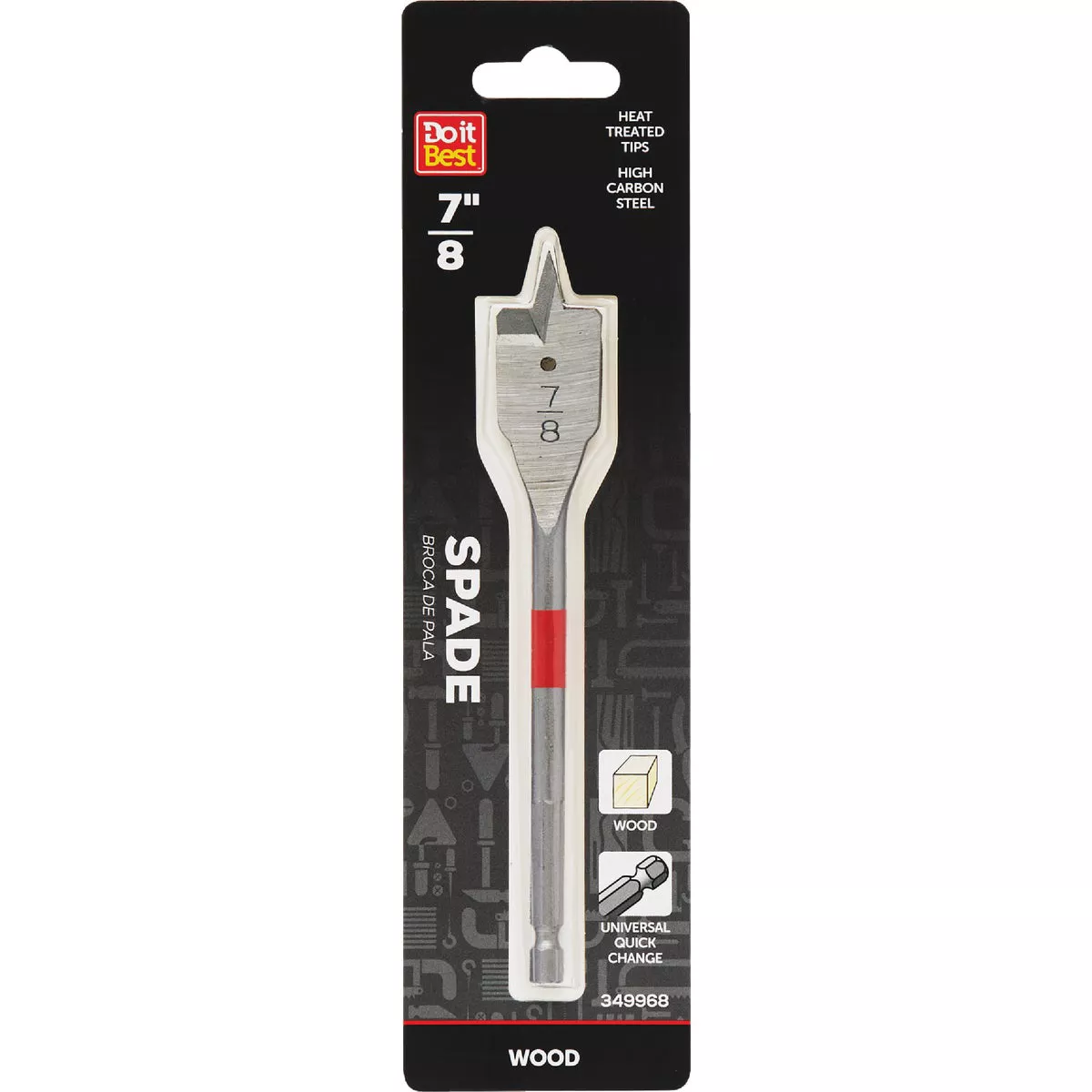 Do it Best 7/8 In. x 6-1/4 In. Spade Bit