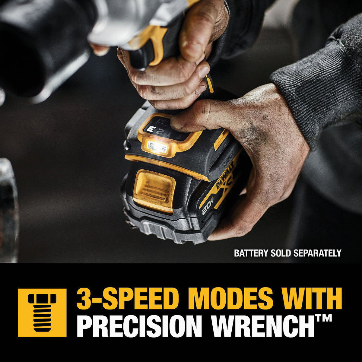 DeWalt 20V MAX XR Brushless Cordless 1/2 High Torque Impact Wrench with  Hog Ring Anvil (Tool Only) DCF961B