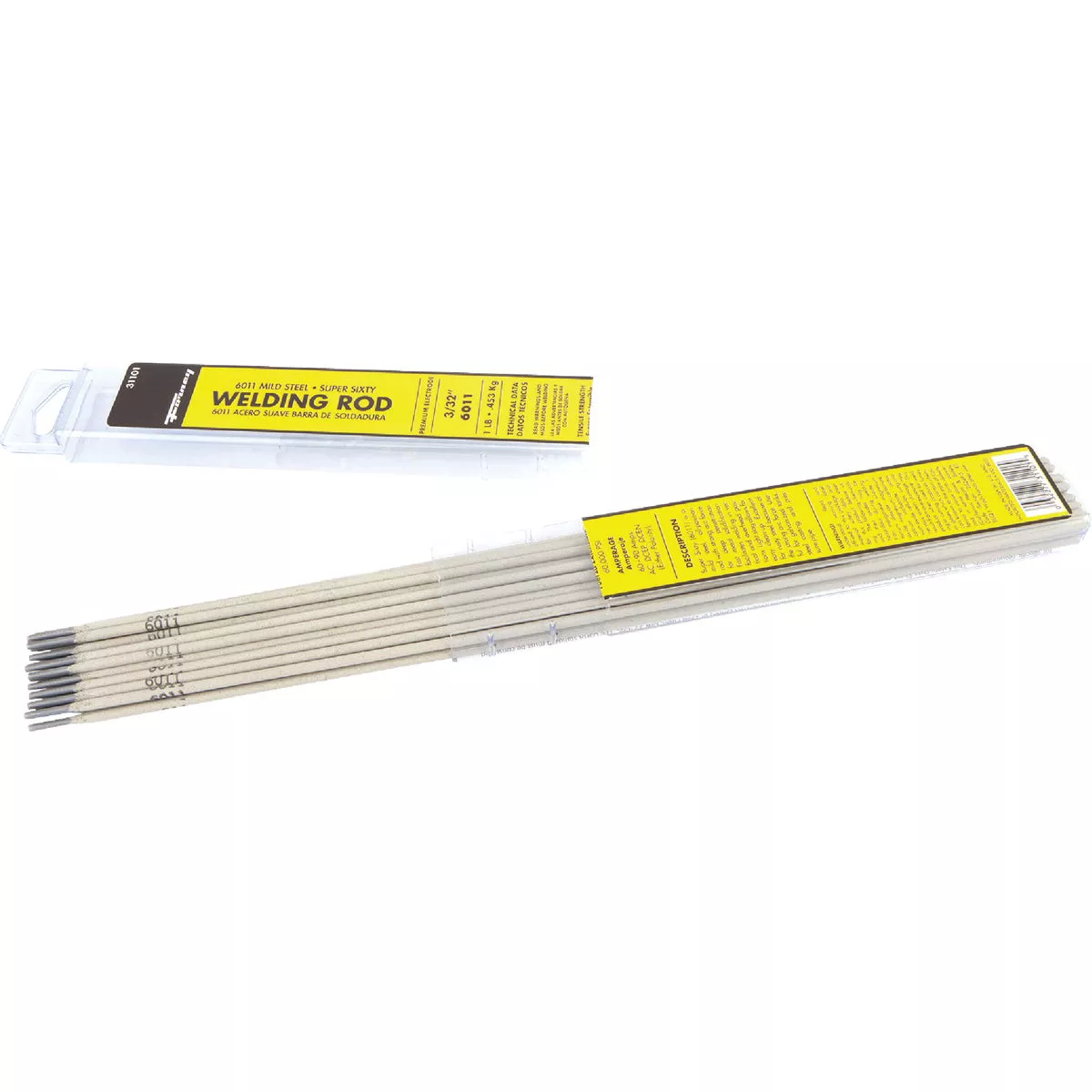 Forney E6011 Mild Steel Deep Penetration Electrode, 3/32 In., 1 Lb.