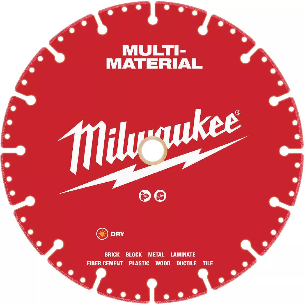 Milwaukee 9 In. Multi-Material Dry Cut Diamond Blade