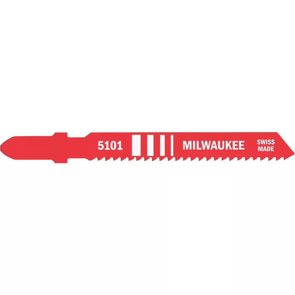 Milwaukee T-Shank 3 In. x 14 TPI High Speed Steel Jig Saw Blade, Metal Cutting (5-Pack)