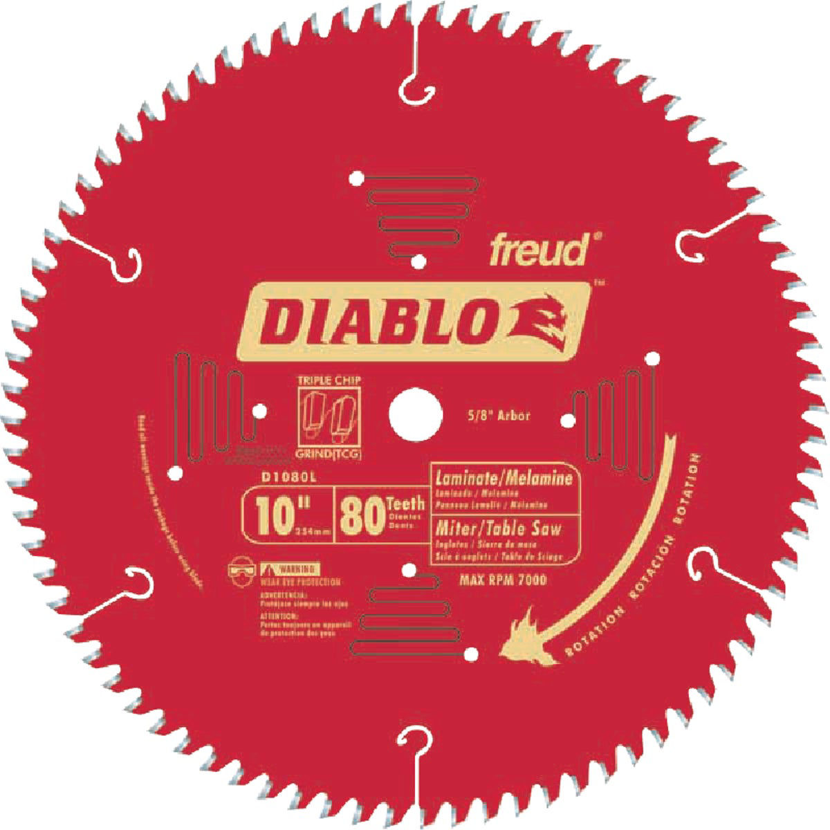 Diablo 10 In. 84Tooth Laminate Circular Saw Blade Do it Best
