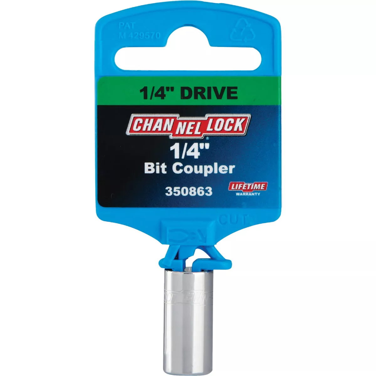 Channellock 1/4 In. Drive Bit Coupler - photo 2
