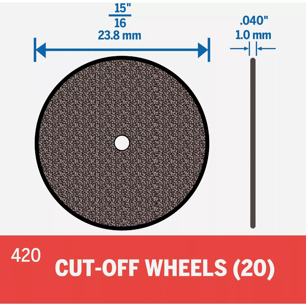 Dremel 15/16 In. Cut-Off Wheel - photo 4