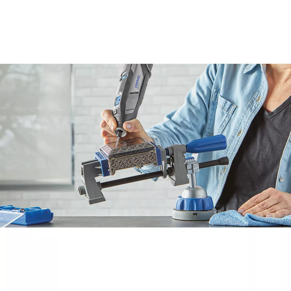 Dremel 1/8 In. Tungsten Carbide Cutting Bit - photo 2