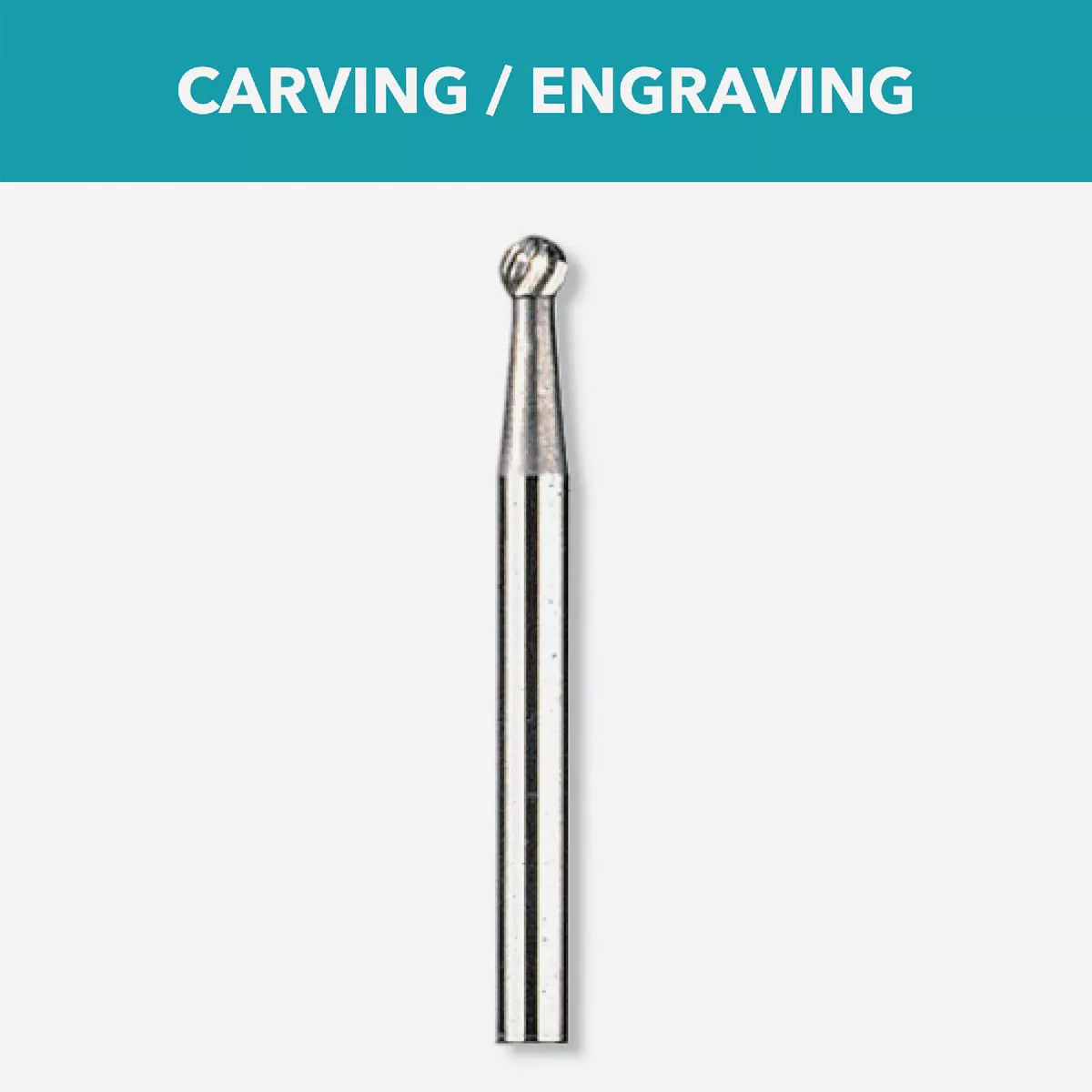 Dremel 1/8 In. Tungsten Carbide Cutting Bit - photo 3