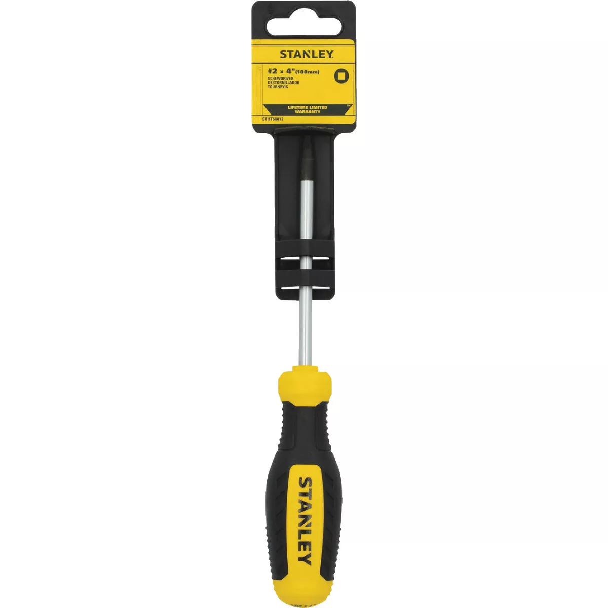 Stanley #2 x 4 In. Square Recess Screwdriver