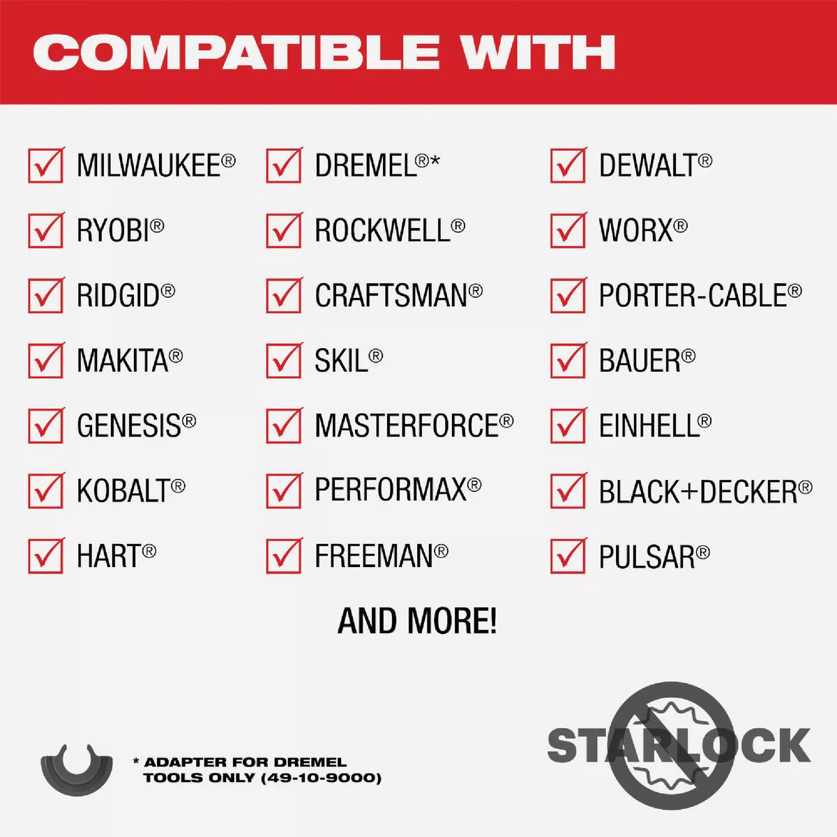 Milwaukee OPEN-LOK 1-3/8 In. TITANIUM CHARGED Bi-Metal Multi-Material Oscillating Multi-Tool Blade (3-Pack) - photo 6