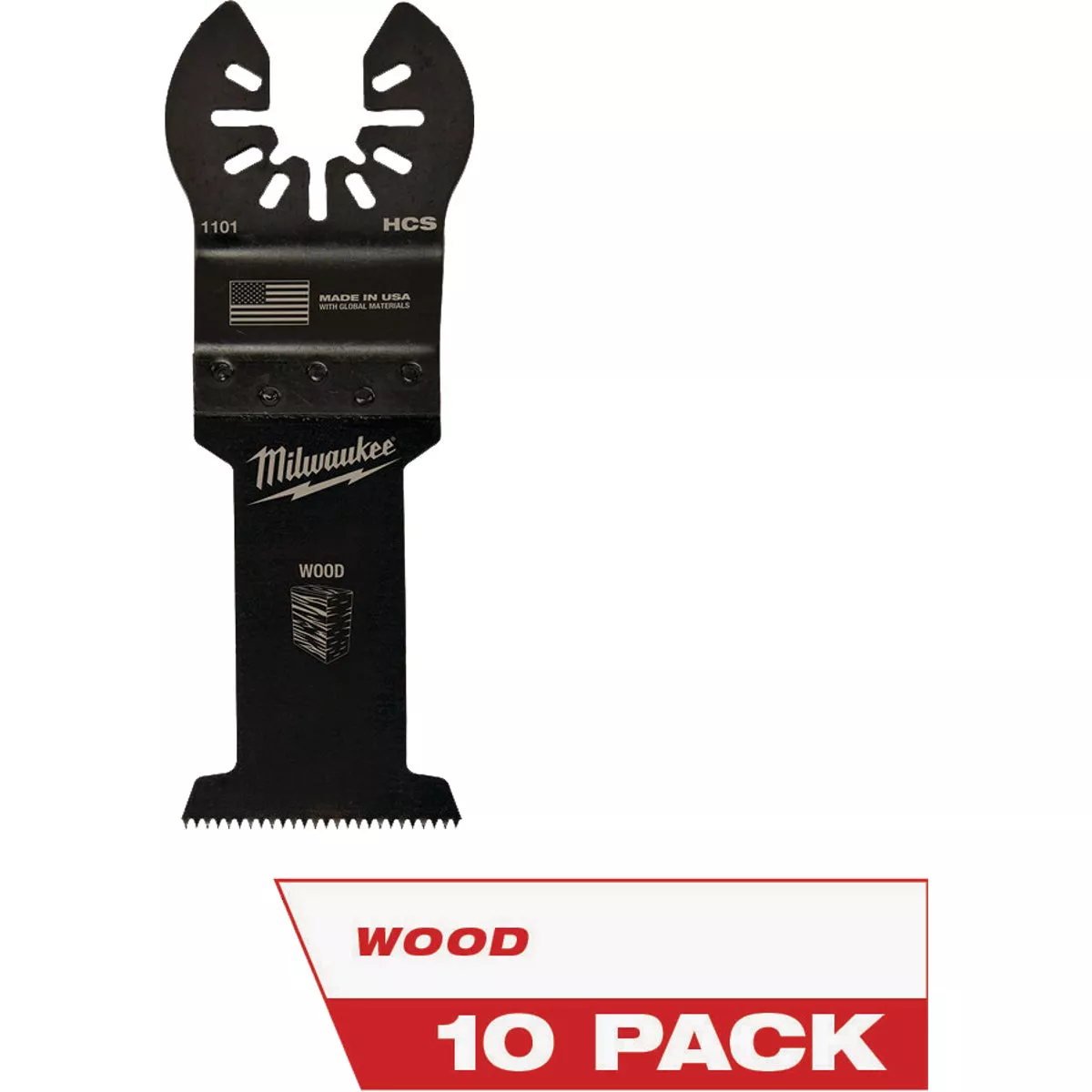 Milwaukee OPEN-LOK 1-3/8 In. HCS Wood Oscillating Blade (10-Pack ...