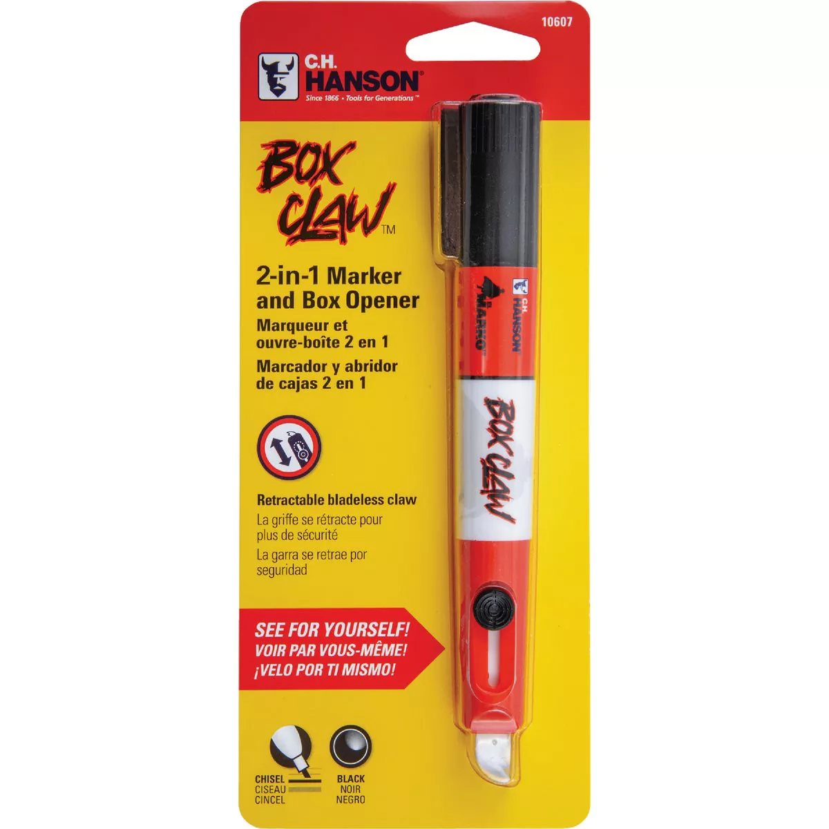 C.H. Hanson Box Claw-2-In-1 Marker & Box Opener - photo 6