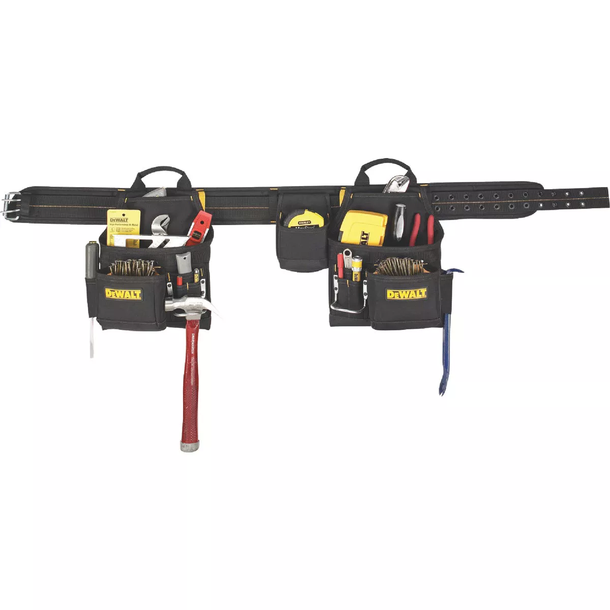 DEWALT 16-Pocket Ballistic Poly Deluxe Carpenter Apron