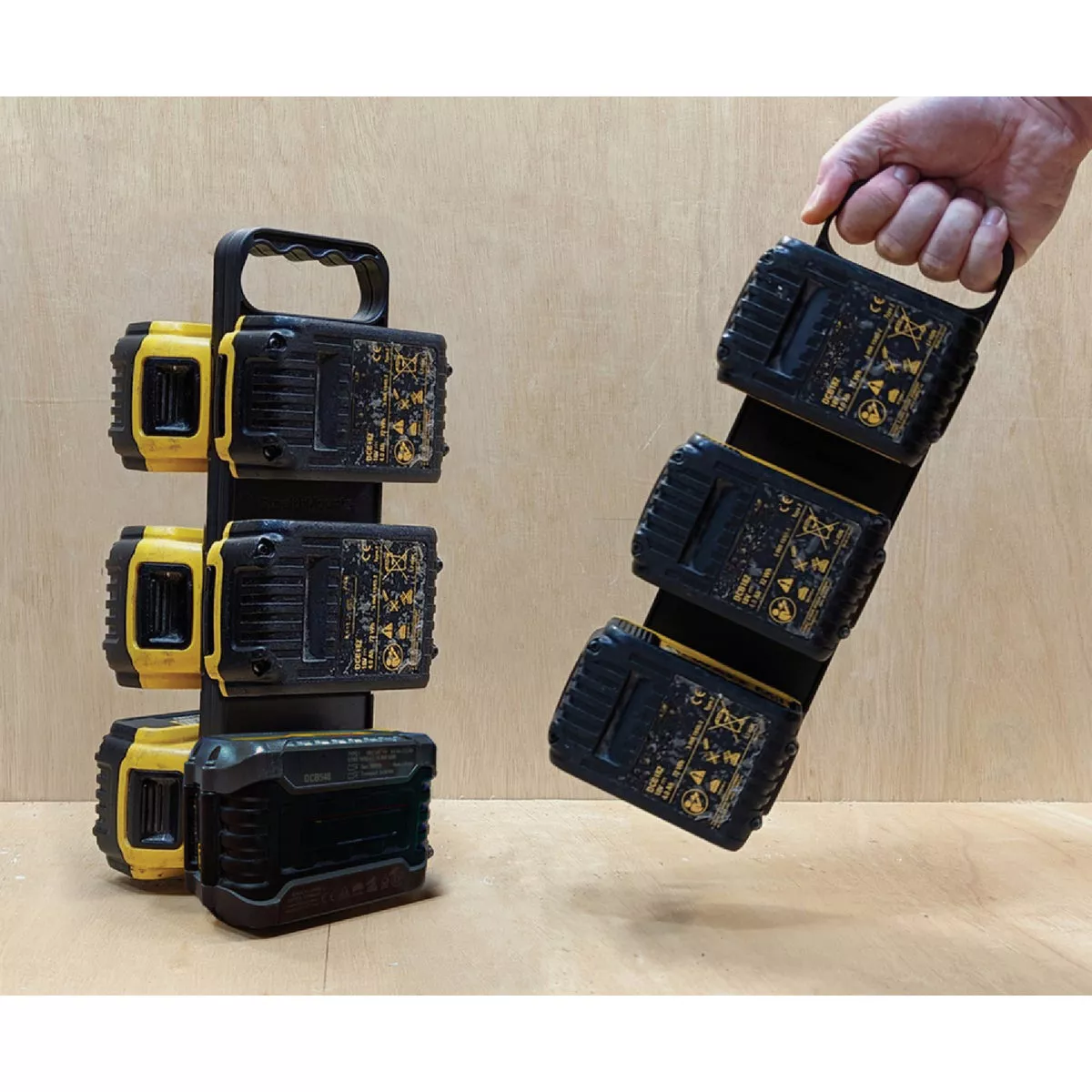 StealthMounts Battery Board with Handle for DEWALT 20V/60V MAX Batteries - photo 2