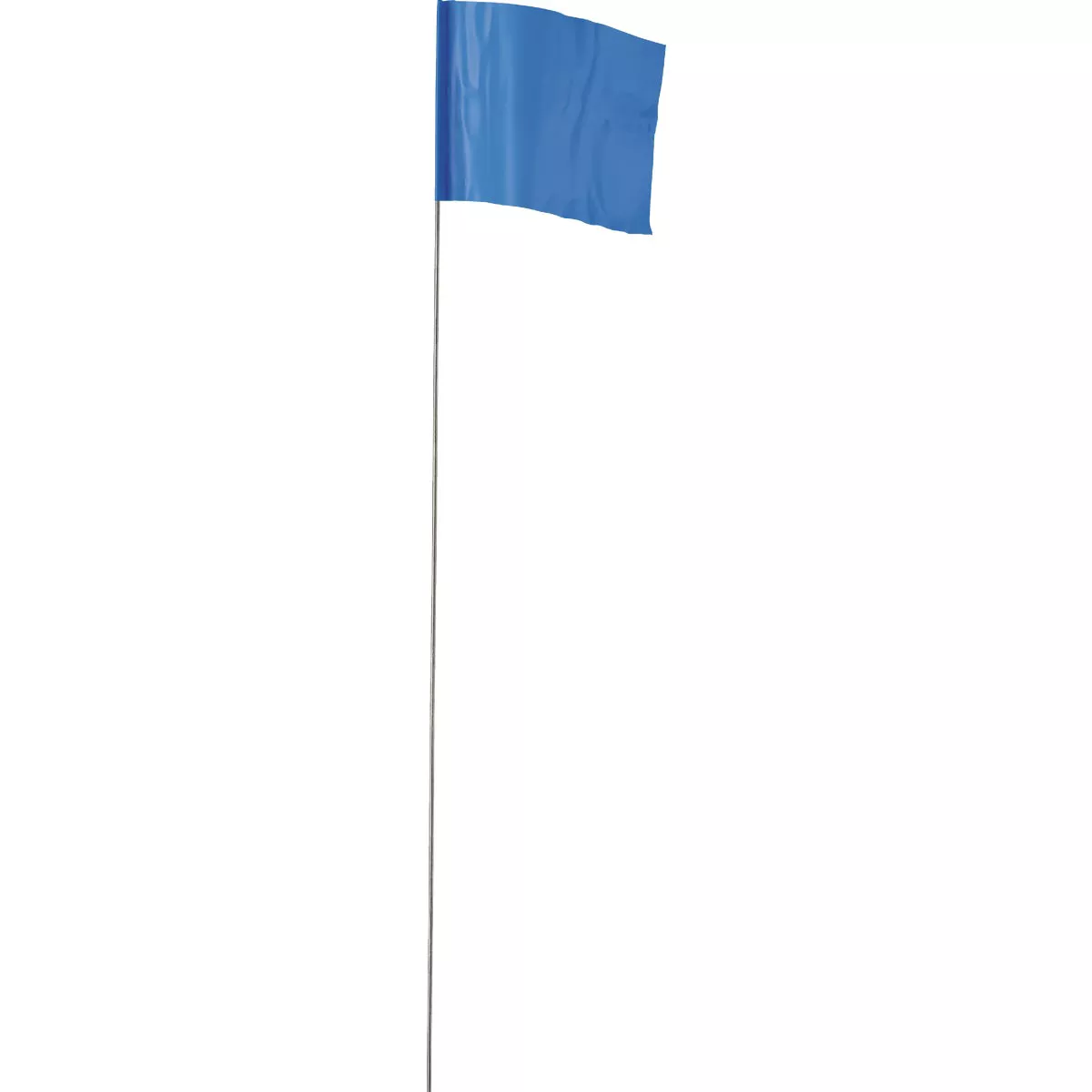 Empire 21 In. Steel Staff Blue Marking Flags (100-Pack)