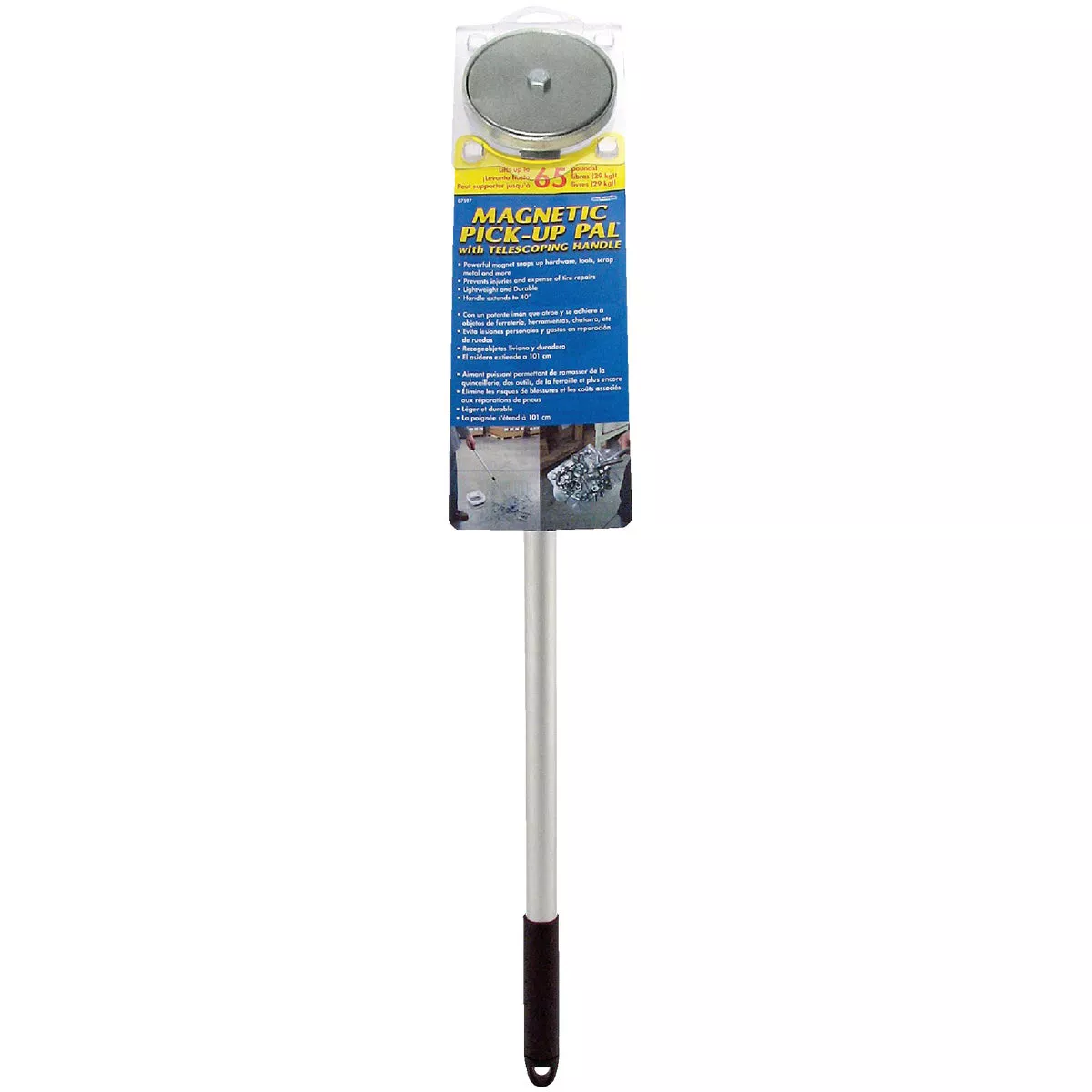 Master Magnetics 40 in. 65 Lb. Magnetic Pick-Up Tool - photo 2