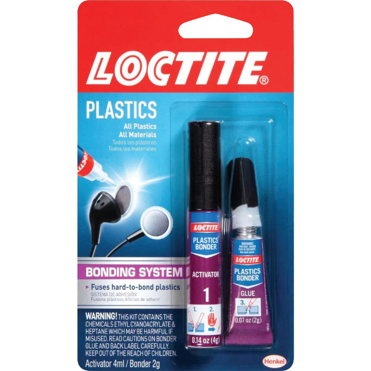 LOCTITE 2 gm Plastic Glue Bonder
