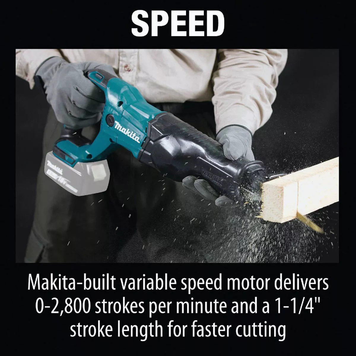 Makita 18V LXT Lithium-Ion Cordless Reciprocating Saw (Tool Only) - photo 9