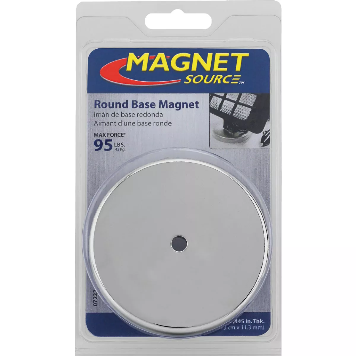 Master Magnetics 3-3/16 in. 95 Lb. Magnetic Base - photo 2