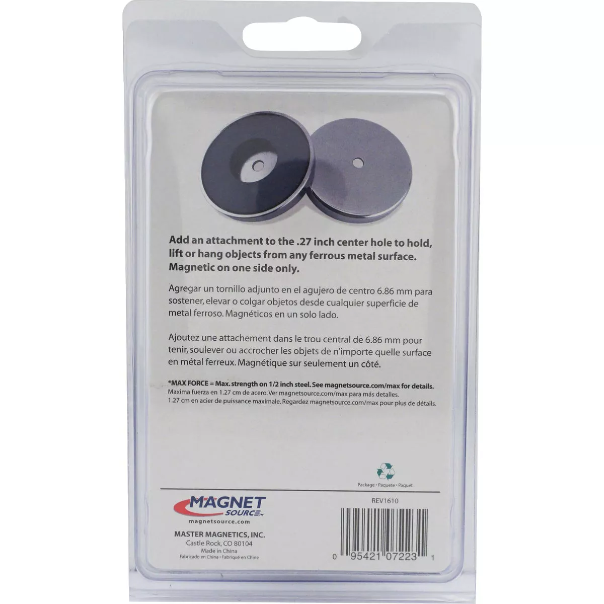 Master Magnetics 3-3/16 in. 95 Lb. Magnetic Base - photo 4