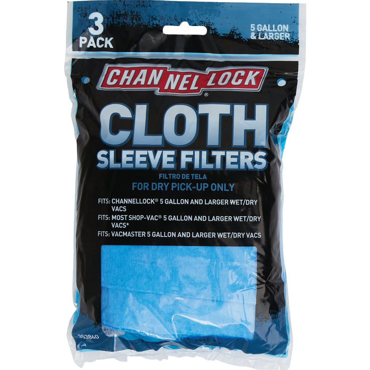 Channellock Cloth Standard 5 Gal. Filter Vacuum Bag Do it Best