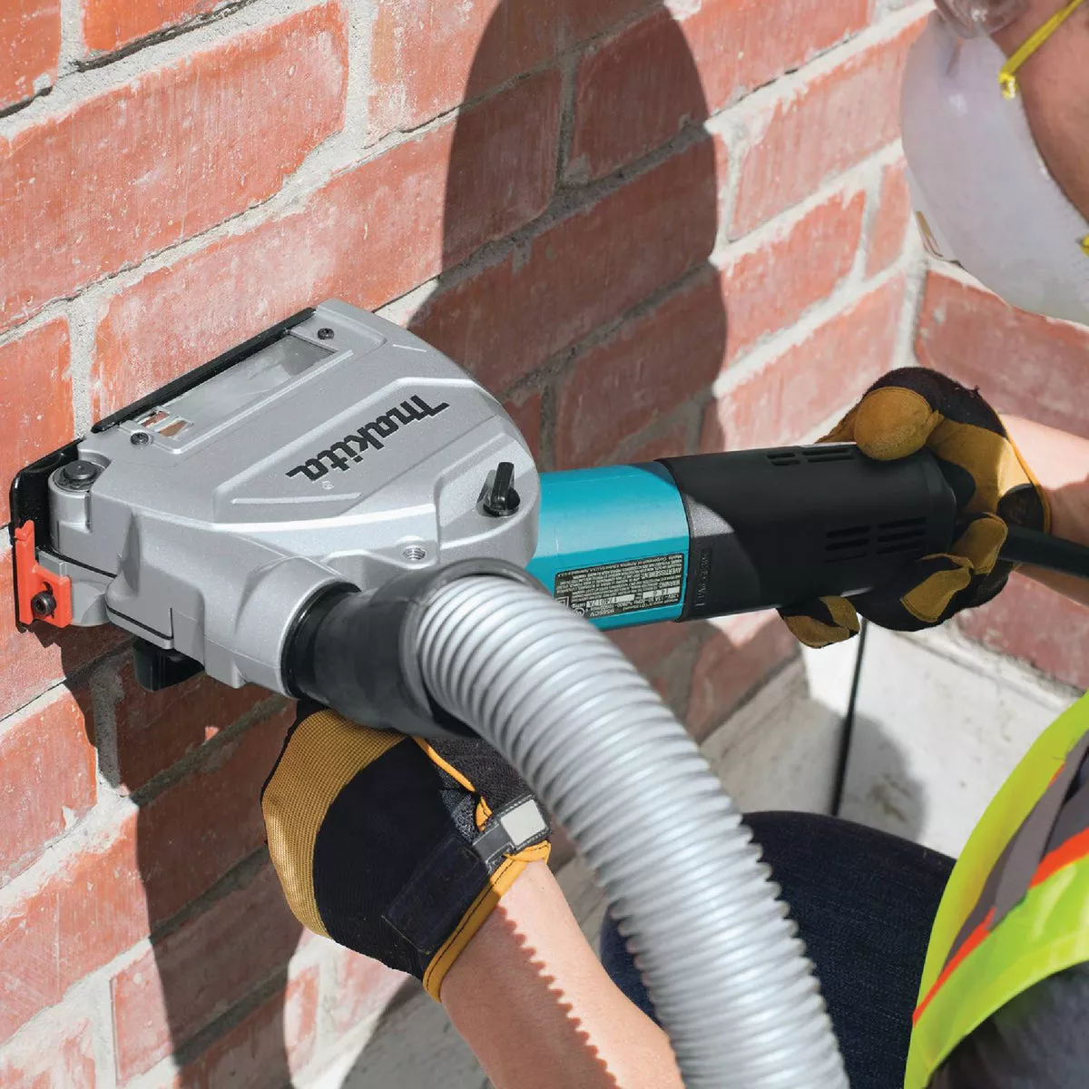 Makita 5 In. 13-Amp SJS High-Power Angle Grinder with Lock On - photo 5